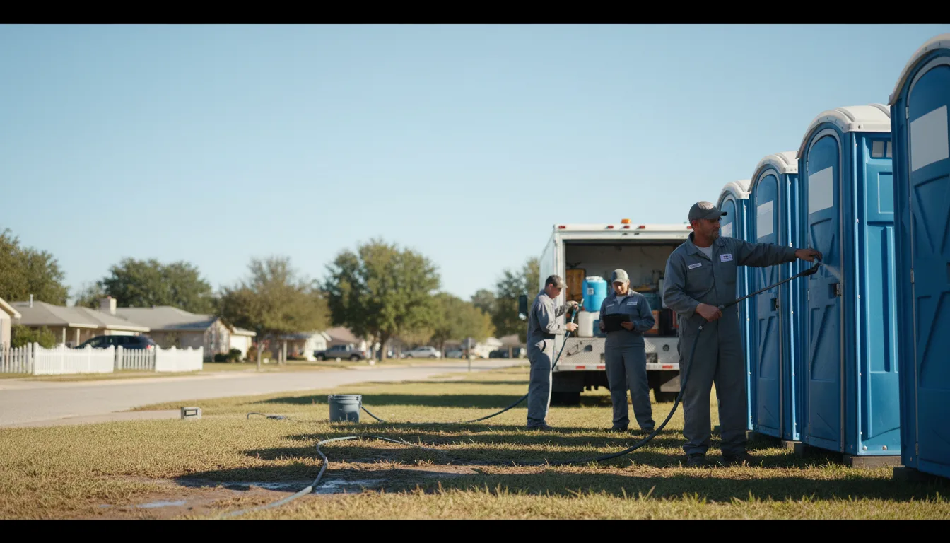Long-Term Portable Toilet Rental in Crookston, MN near me